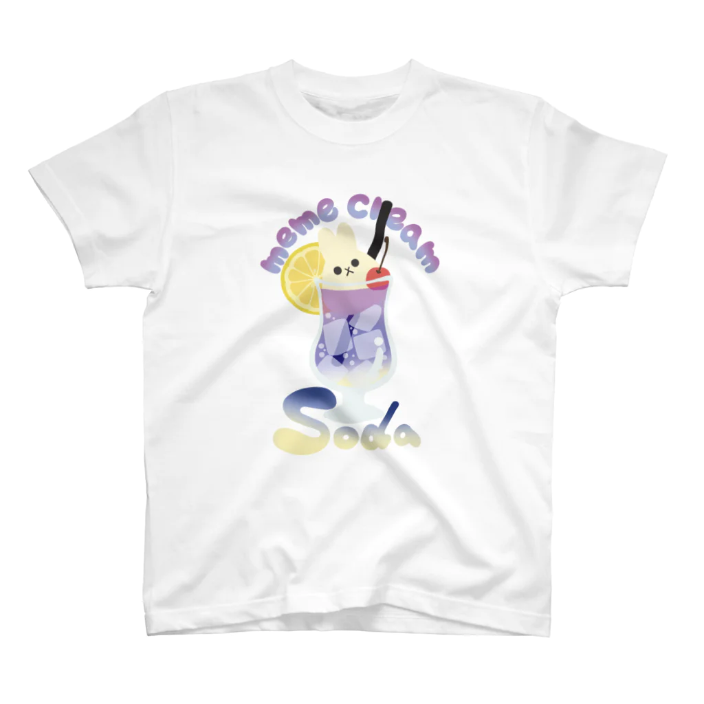 nagiのmeme cream soda！（バタフライピー） Regular Fit T-Shirt