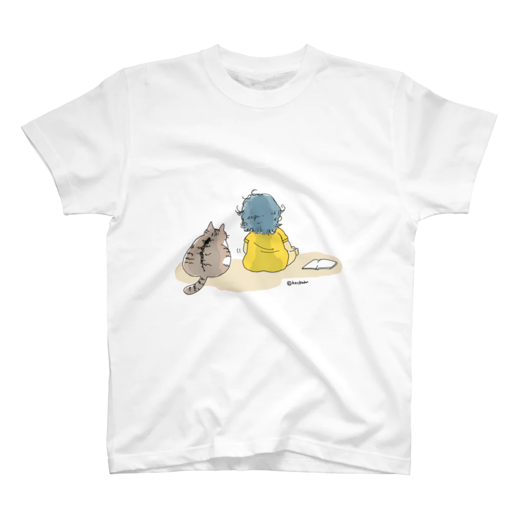 ほっかむねこ屋（アトリエほっかむ）のスタンドバイミー／赤ちゃんと猫 Regular Fit T-Shirt