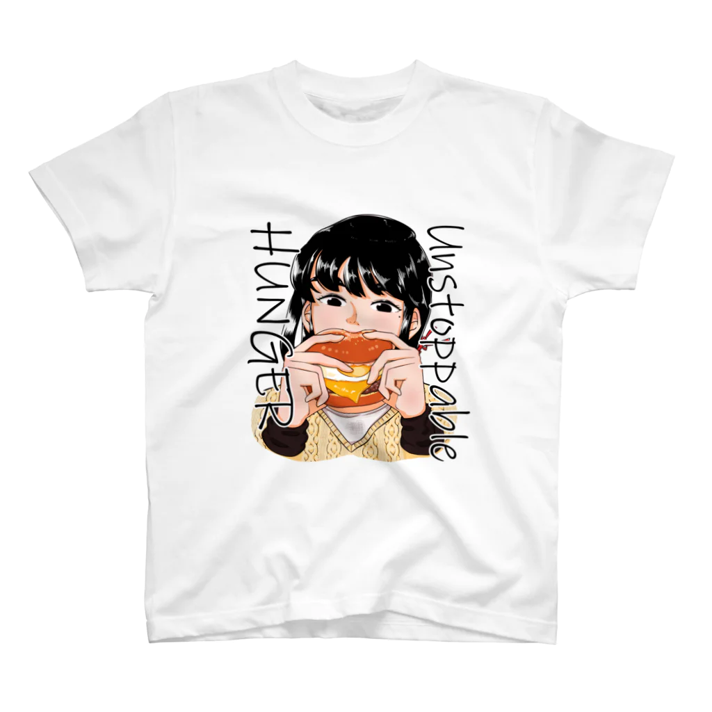 私室ラベル標本箱の食欲T スタンダードTシャツ