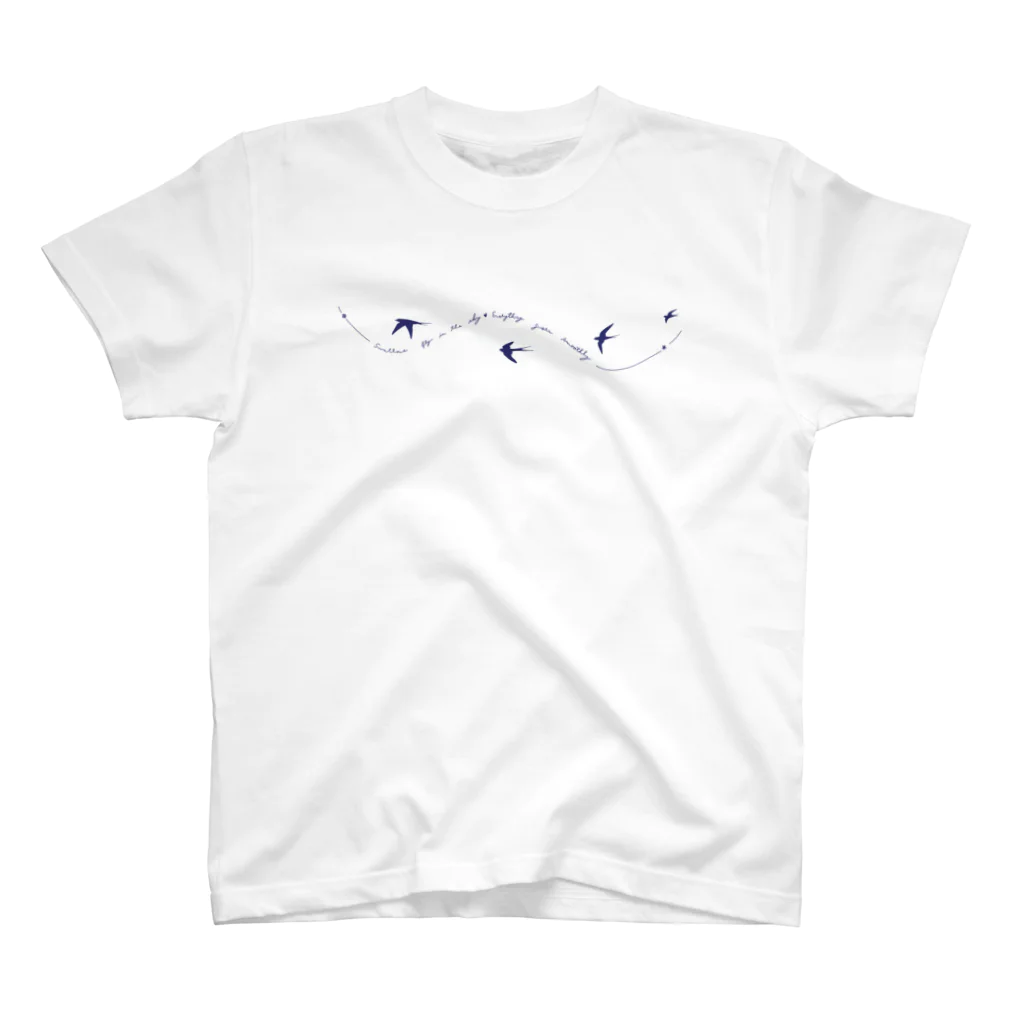 kiki25のツバメ swallows スタンダードTシャツ