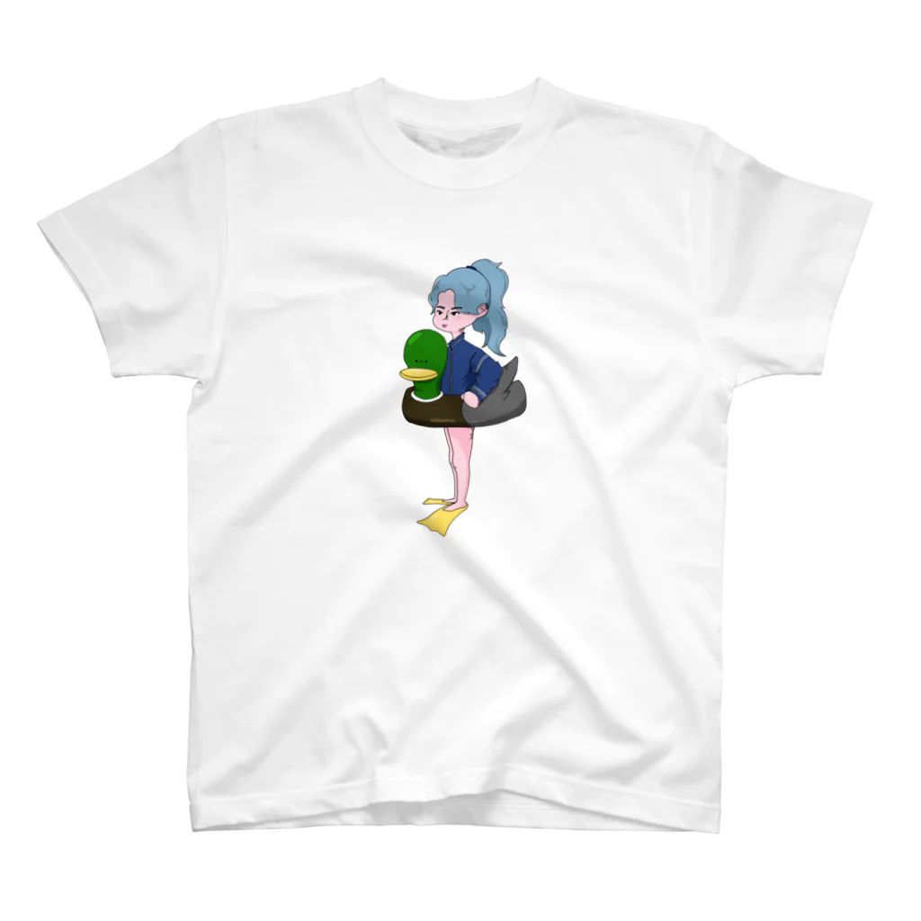 ミセカモの「足元は任せろ」 Regular Fit T-Shirt