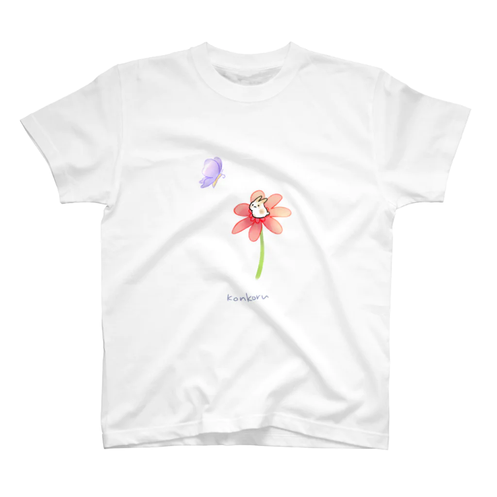 こんこるのおやゆびうさぎ Regular Fit T-Shirt