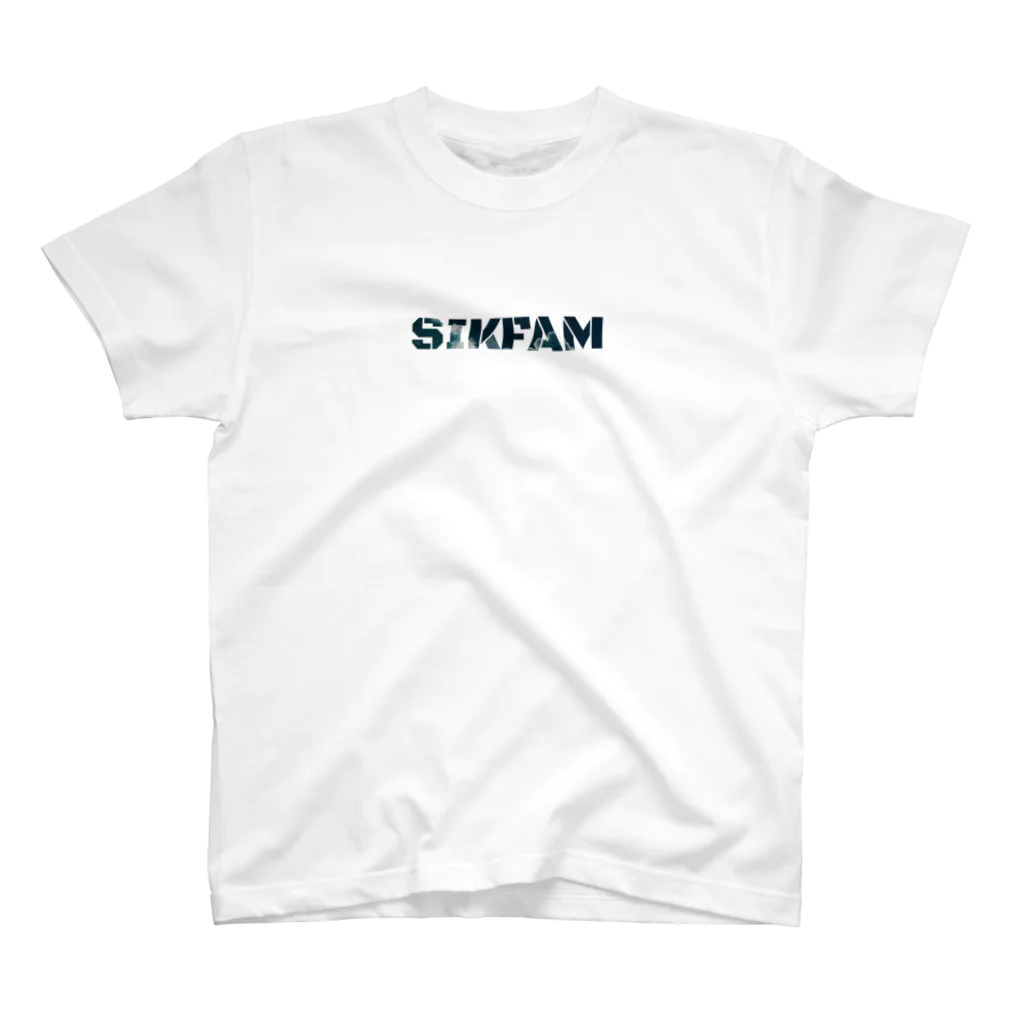 ｽｲｶﾁｬﾝ🍉のバックプリントSIKFAM スタンダードTシャツ