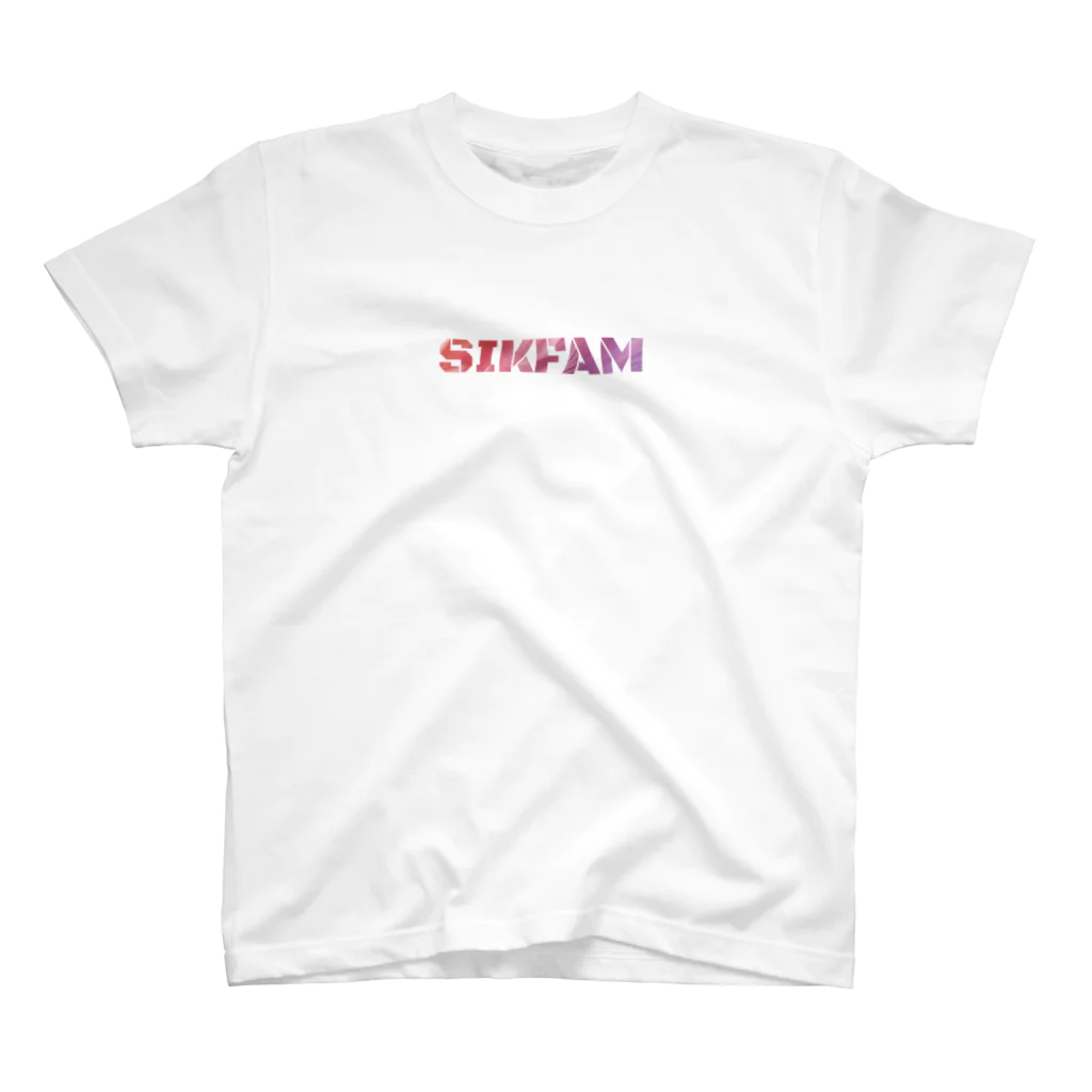 ｽｲｶﾁｬﾝ🍉の背中もプリント🍉SIKFAM スタンダードTシャツ