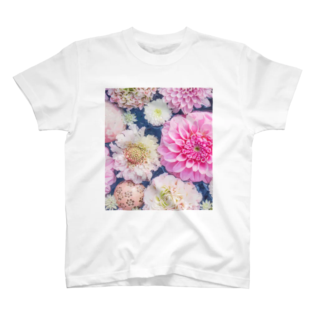 poppoのflower-2 スタンダードTシャツ