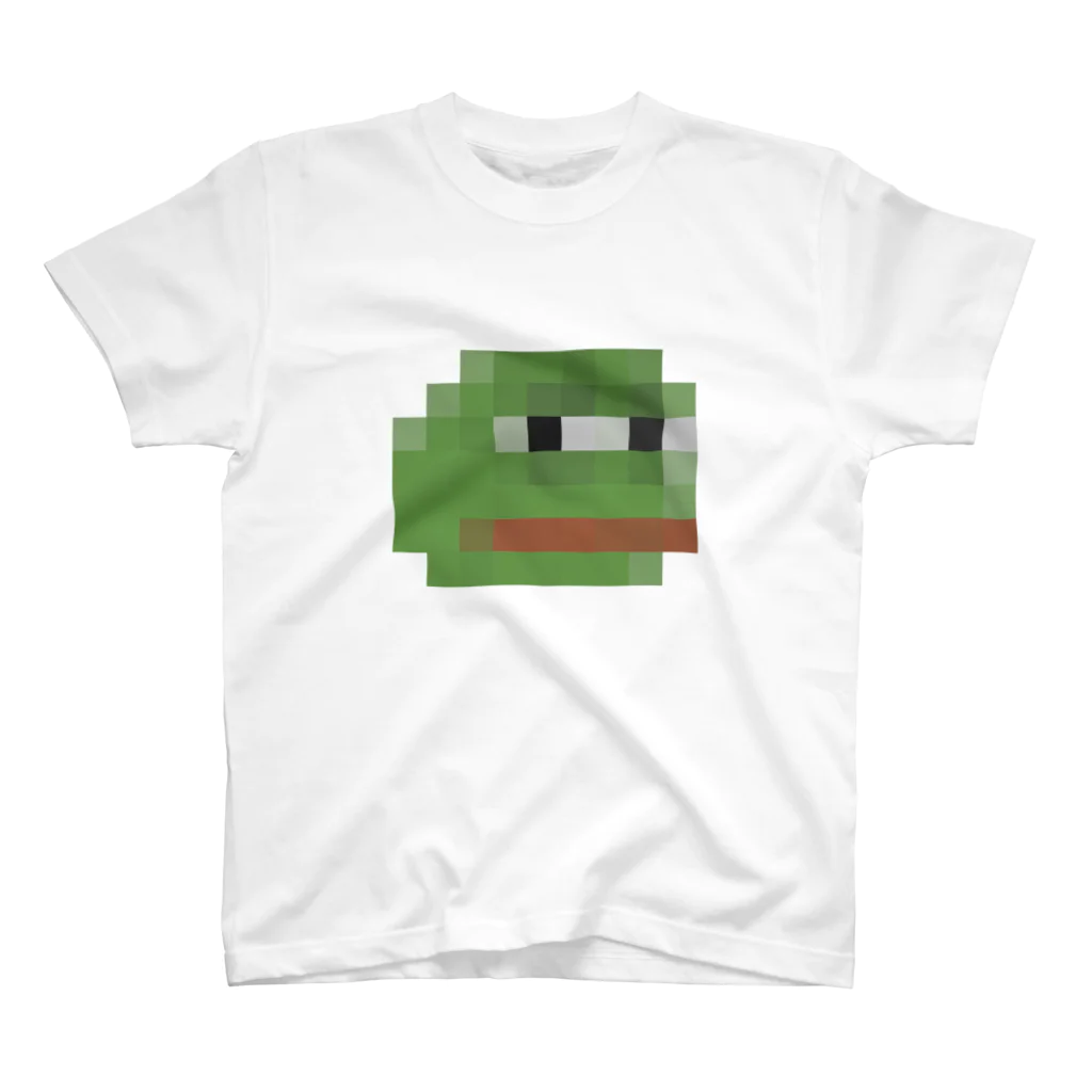 レアペペのグッズのDOTPEPE スタンダードTシャツ