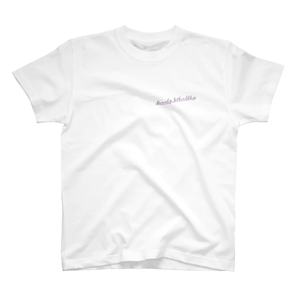 かびだーつのBeauty& Healthy(裏表) Regular Fit T-Shirt