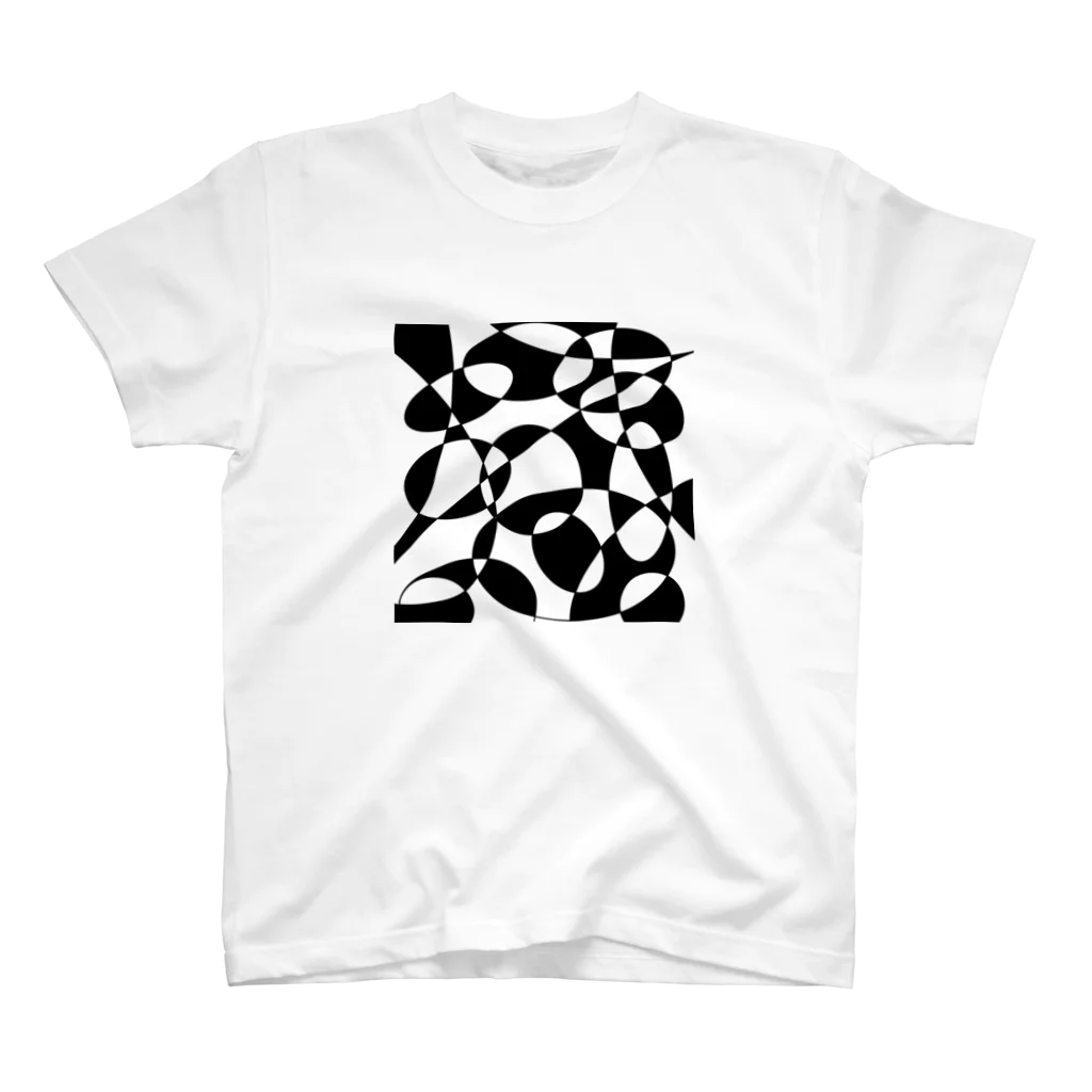 高野寛のSUZURIのB&W #1 スタンダードTシャツ