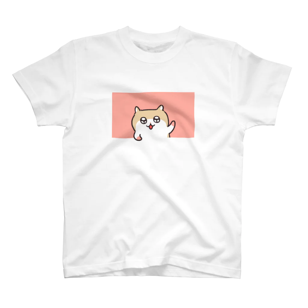 NORICOPOのヤホ！ってしてるコビハムちゃん スタンダードTシャツ