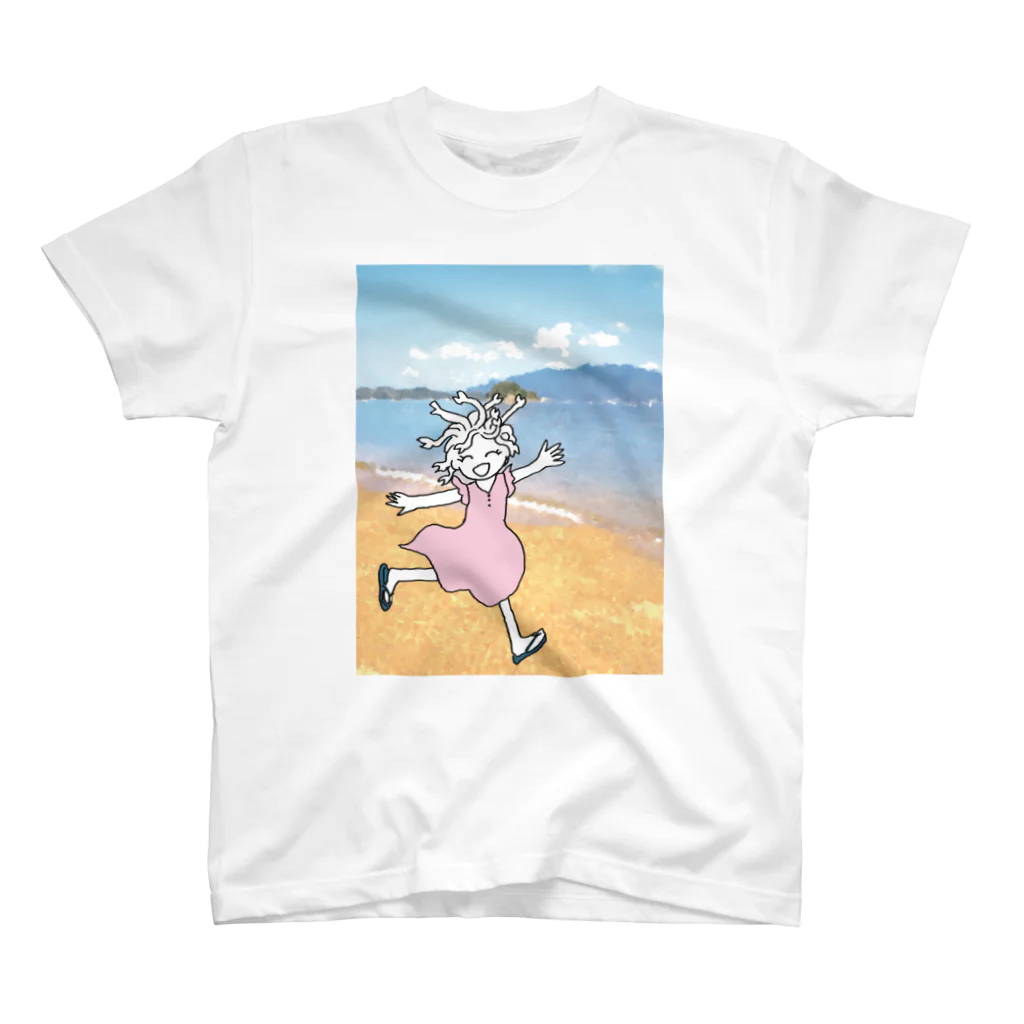 杜の魚の海とメデューサ スタンダードTシャツ