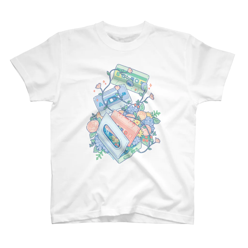 ヒロコのカセットテーププレーヤー スタンダードTシャツ