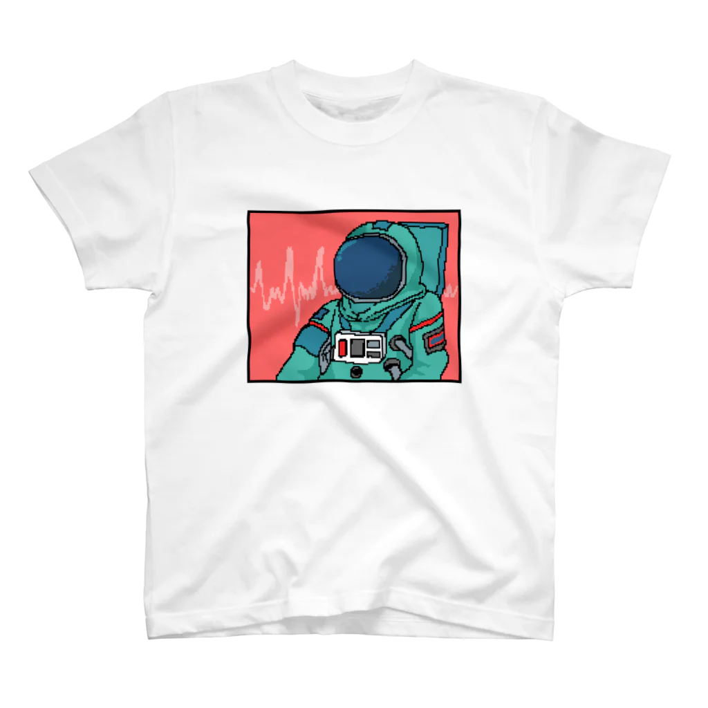たこむんLABO.のpixel Astronauts Regular Fit T-Shirt