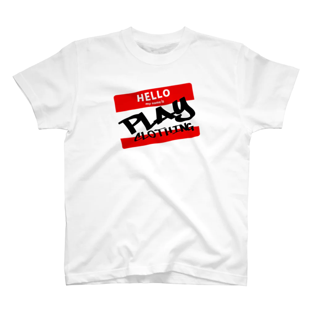 PLAY clothingのHELLO MY NAME IS PLAY  R ① スタンダードTシャツ