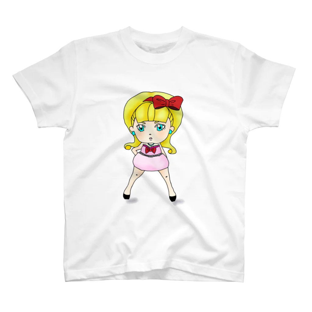 げんちゃるのキャバ嬢もえたん スタンダードTシャツ