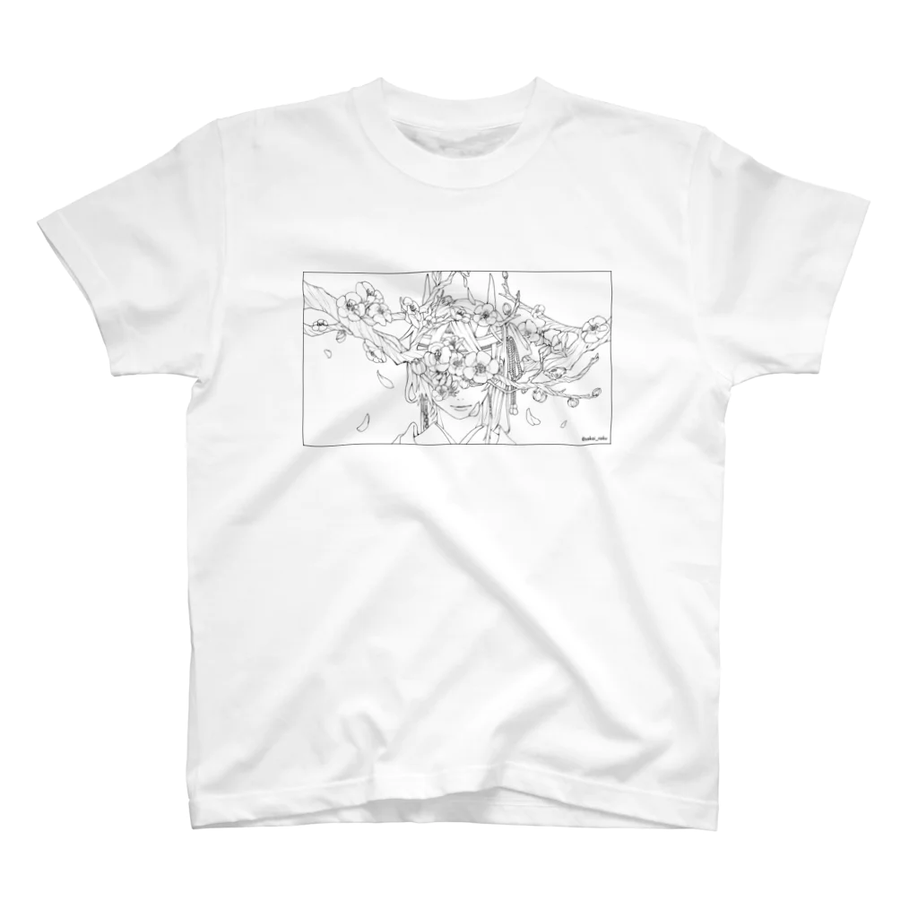 境井ラクの眼差しmonob スタンダードTシャツ