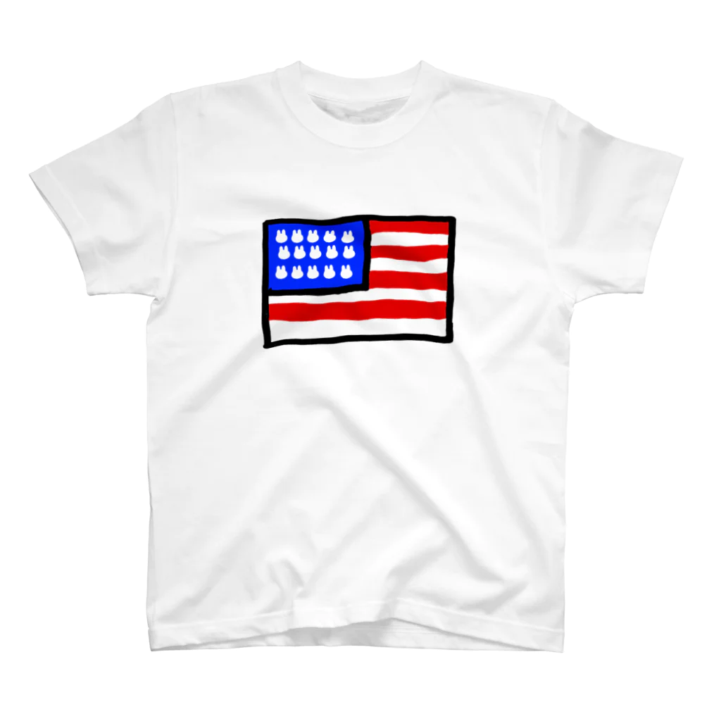 Mark Squier Design SUZURI店のU.S.A スタンダードTシャツ