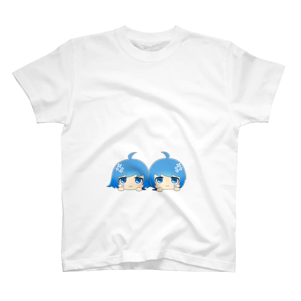 あらなみのおみせのユウナギねそべり。 スタンダードTシャツ