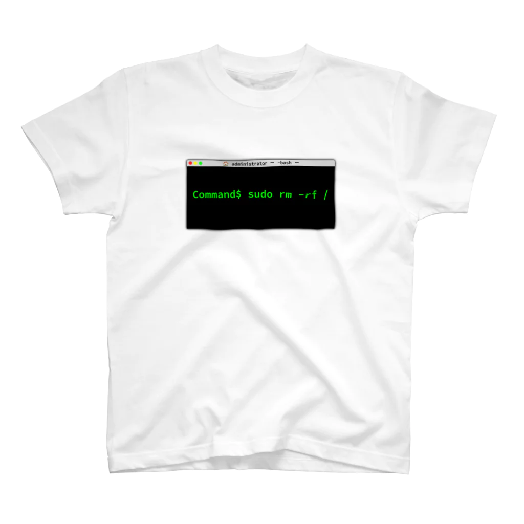 E.C.HのSUDO RM -RF / スタンダードTシャツ