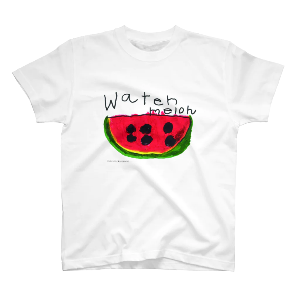 嬉々!! CREATIVEのkeiko kurita / water meron Regular Fit T-Shirt