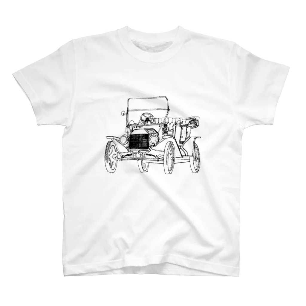 アトリエリオンのクラシックカー スタンダードTシャツ