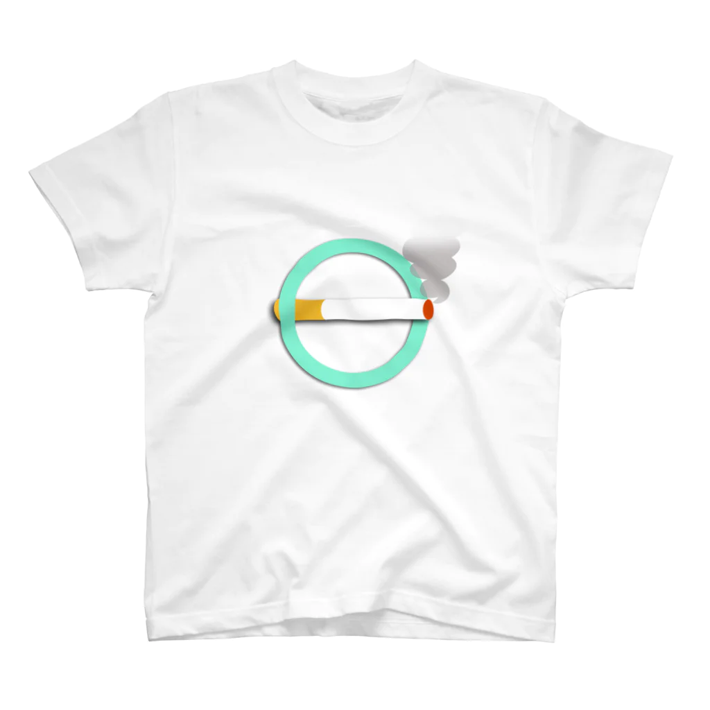 下田村の喫煙マーク Regular Fit T-Shirt