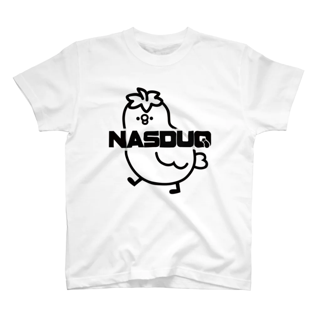 ぱてぃねす∞しょっぷのNASDUQ 〜なすだっく〜 スタンダードTシャツ