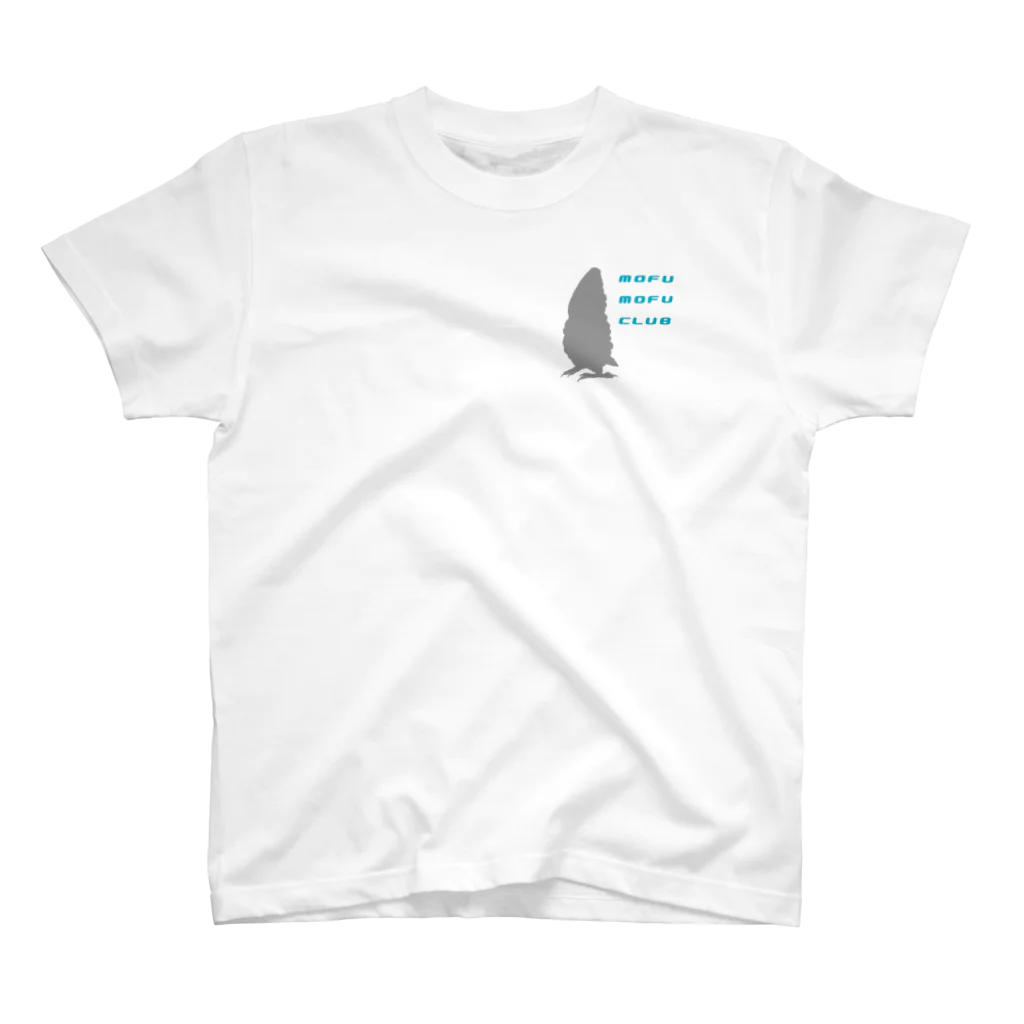 white-cockatooのタイハクオウム　シルエット スタンダードTシャツ
