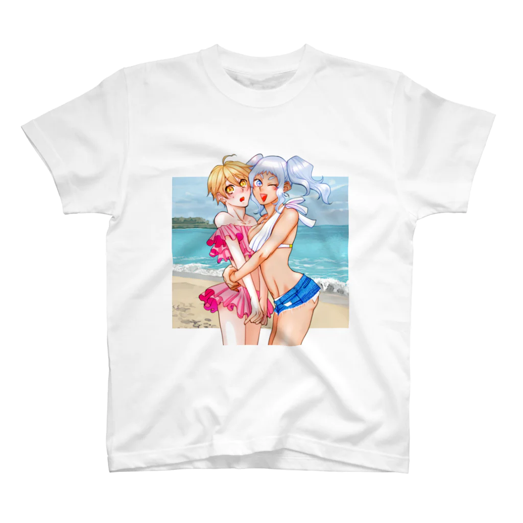 aroe333の真夏の水着女子？！ スタンダードTシャツ