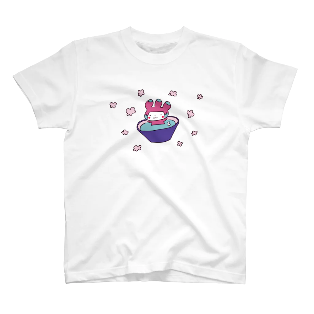 ハチネッコのミルチーの花酒 スタンダードTシャツ