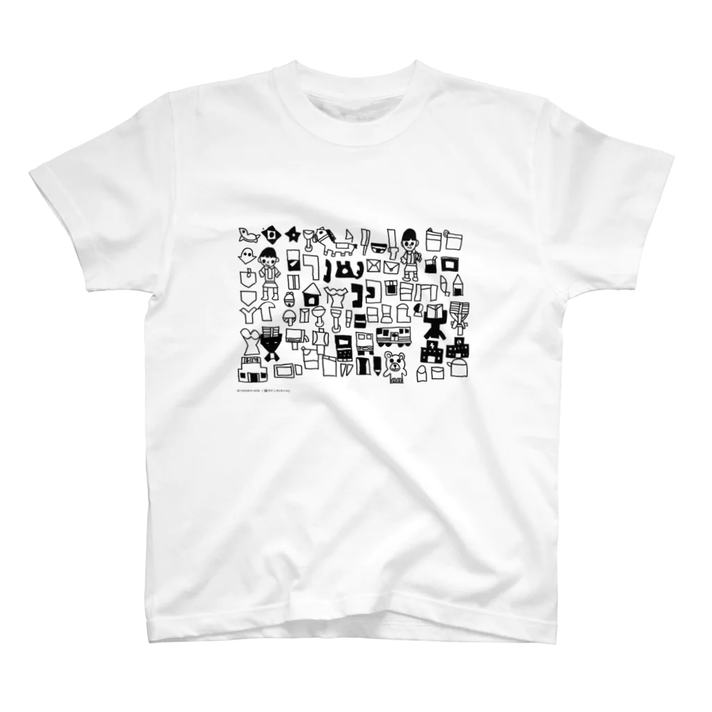 嬉々!! CREATIVEのminami aoki / 電話 スタンダードTシャツ