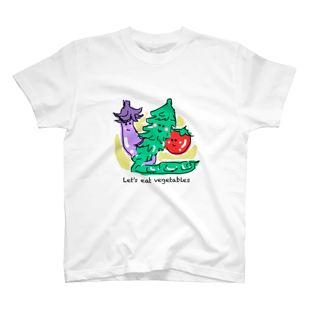 miyuki. candypopの野菜を食べよう(Let's eat vegetables) Regular Fit T-Shirt