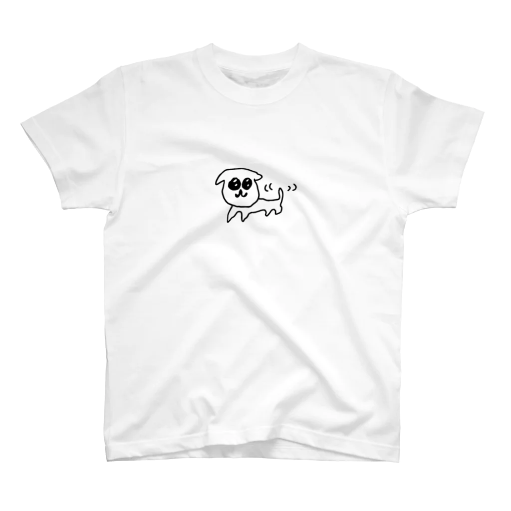 gagigugegoのウキウキの犬 Regular Fit T-Shirt