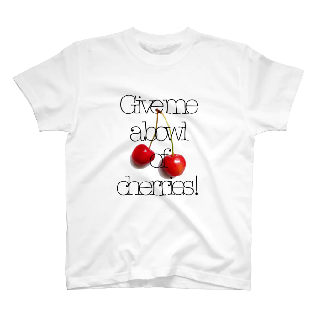 ゆかりんごしょっぷのcherry001 スタンダードTシャツ