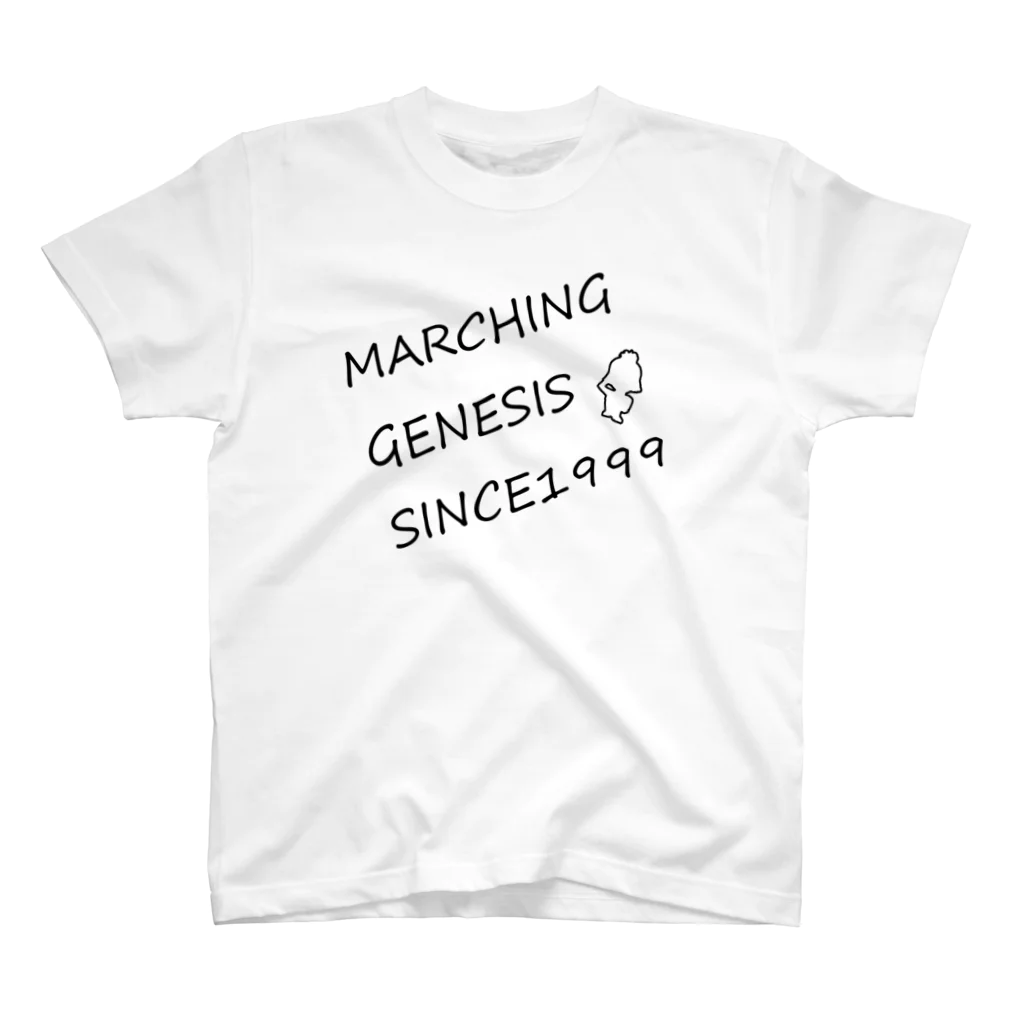 マーチング_GENESISのSegoePrint スタンダードTシャツ