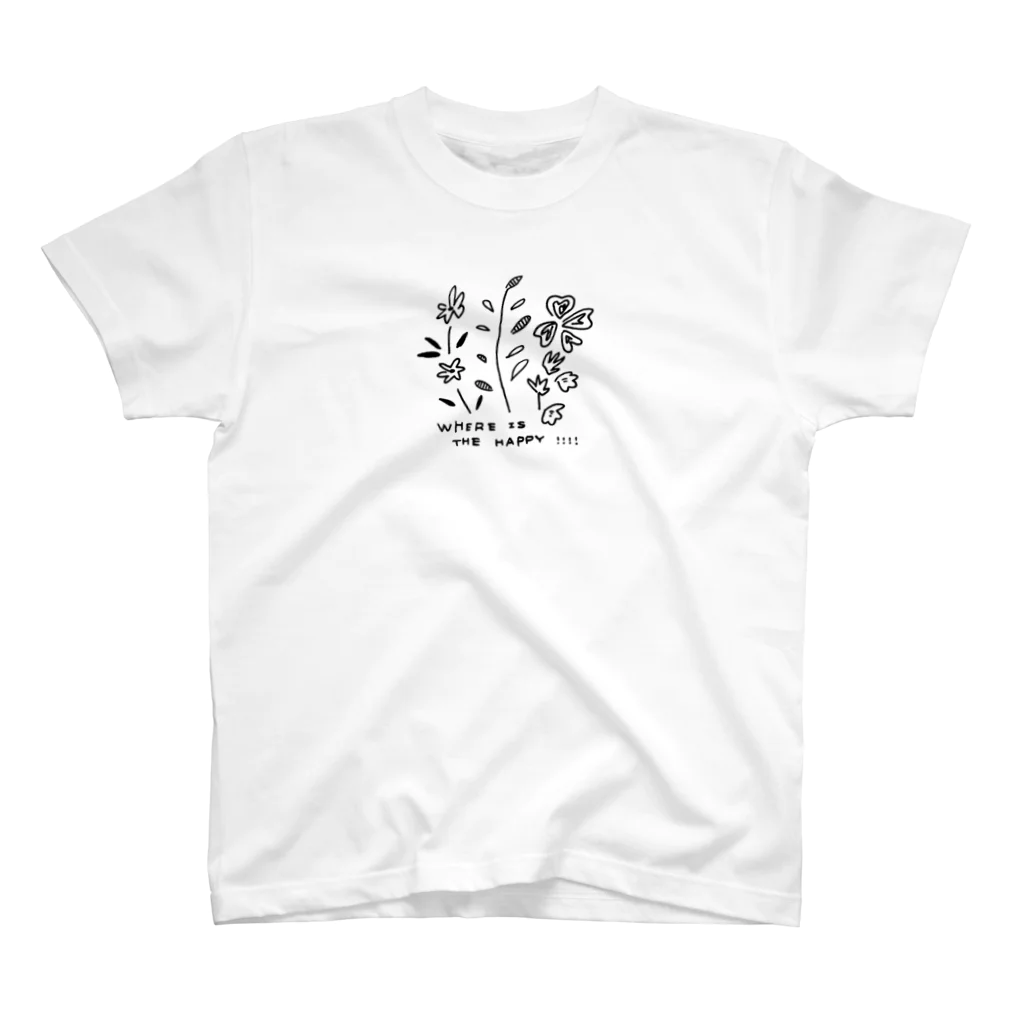 アトリエやまのうえのお花シリーズ Regular Fit T-Shirt