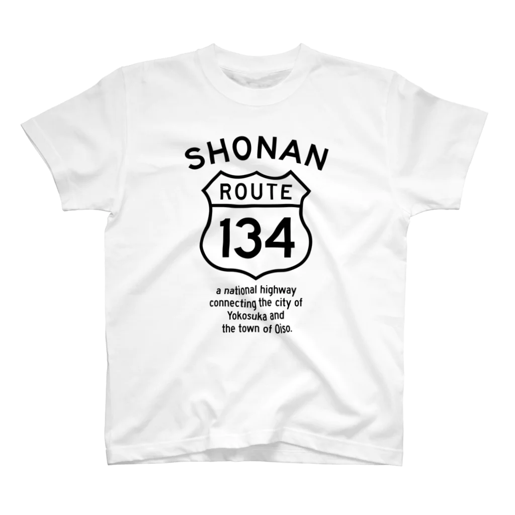 boldandnewのR134_No.001_03_BK スタンダードTシャツ