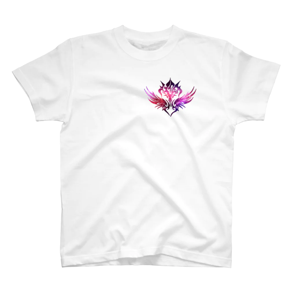 有限会社　√65のGESTALT_Clash Violet ver スタンダードTシャツ