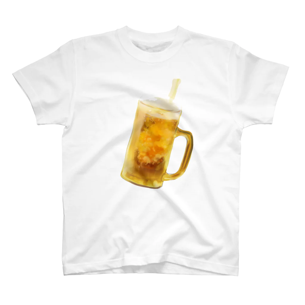 夏だ！ビールだ！のシュワー！！ Regular Fit T-Shirt