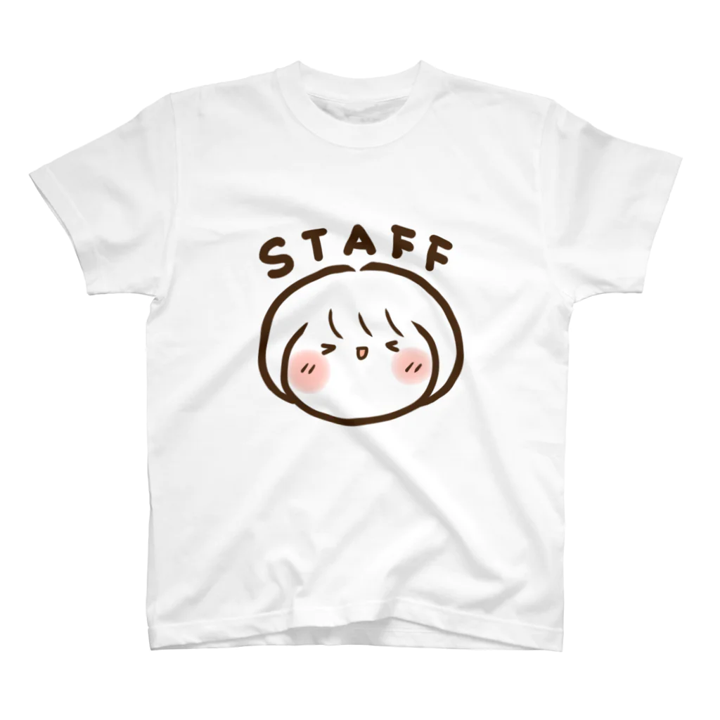 いまのもちこの大福のふくみちゃん　ＳＴＡＦＦグッズ スタンダードTシャツ