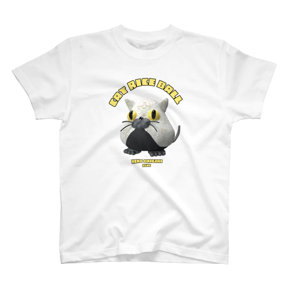 LONESOME TYPE ススの猫おにぎり🐱🍙（ネコ味） Regular Fit T-Shirt