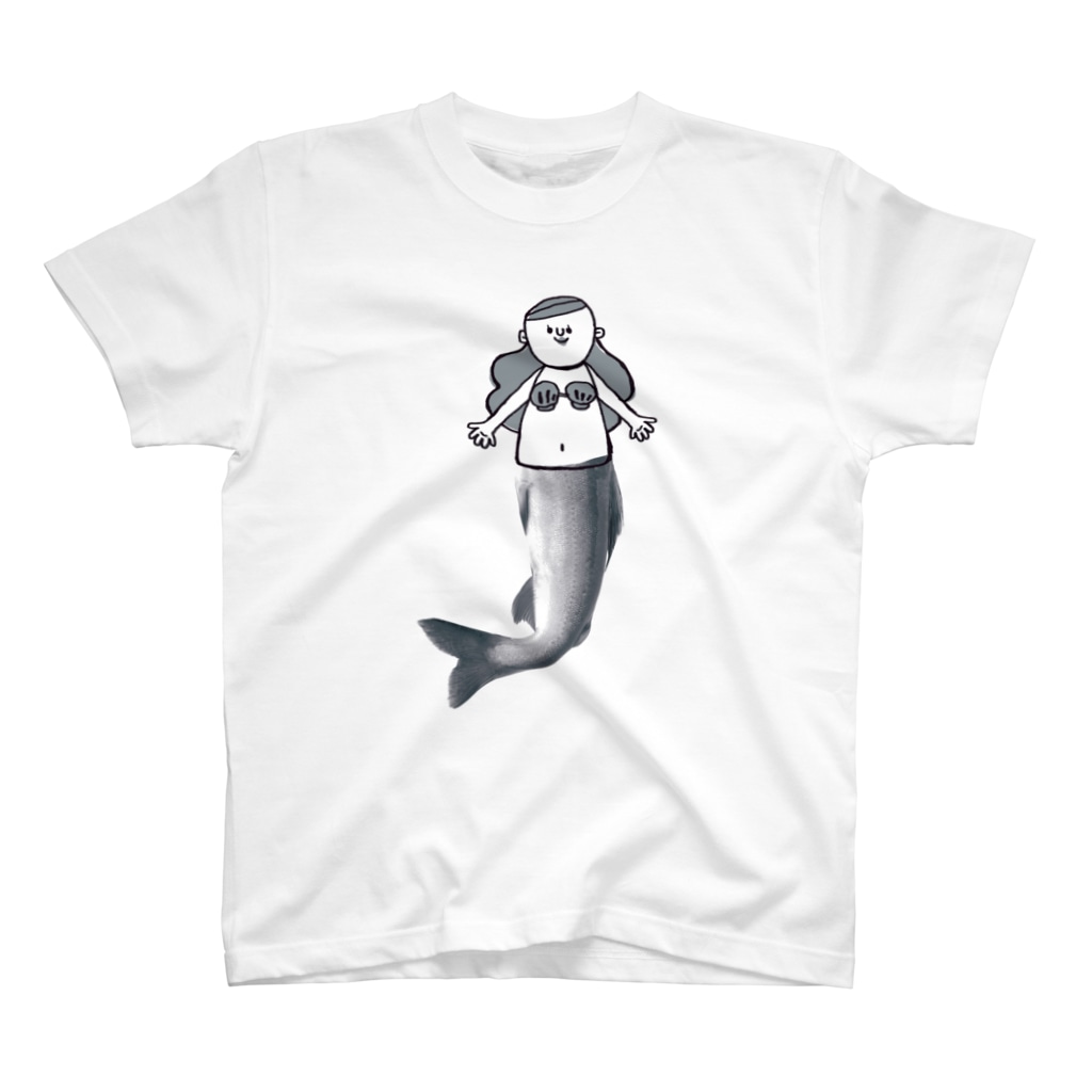 MOGUMO SHOPの人魚のアユちゃん T-Shirt