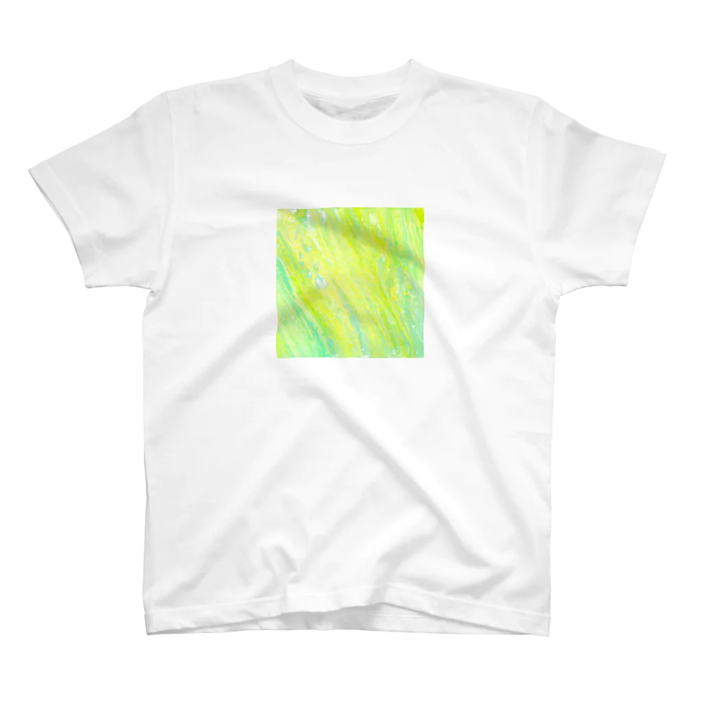 天宮エリカのフルイド グリーン Regular Fit T-Shirt