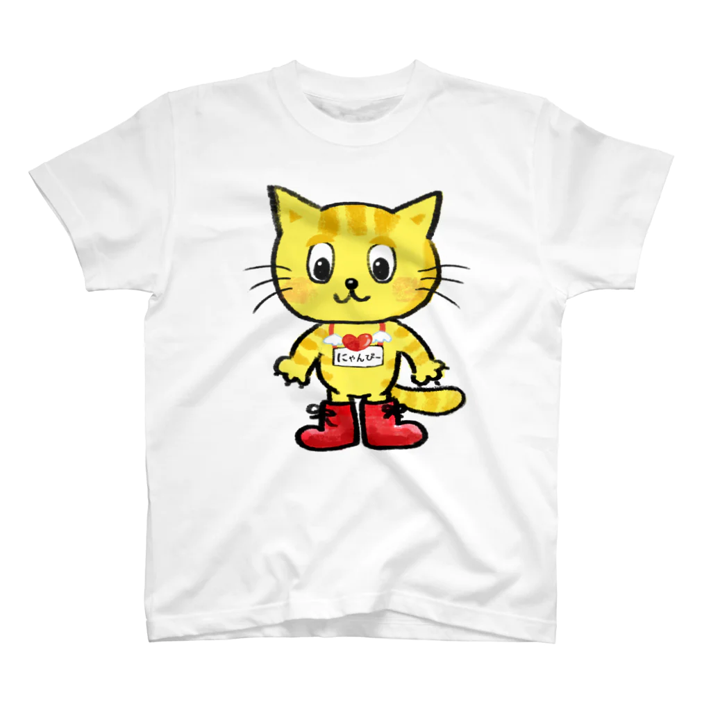 にゃんぴーのふつうのにゃんぴー Regular Fit T-Shirt