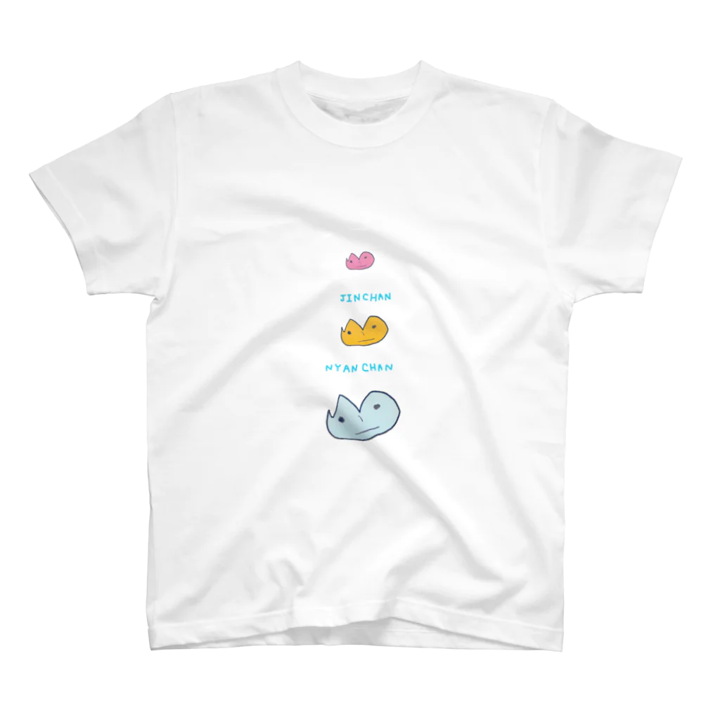 にゃんちゃんショップのじんちゃんにゃんちゃん Regular Fit T-Shirt