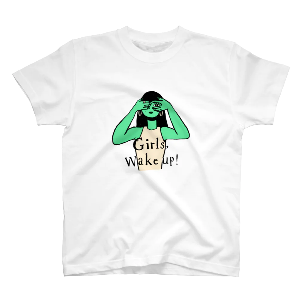 Ying Yang DOGのGirls Wake up! Regular Fit T-Shirt