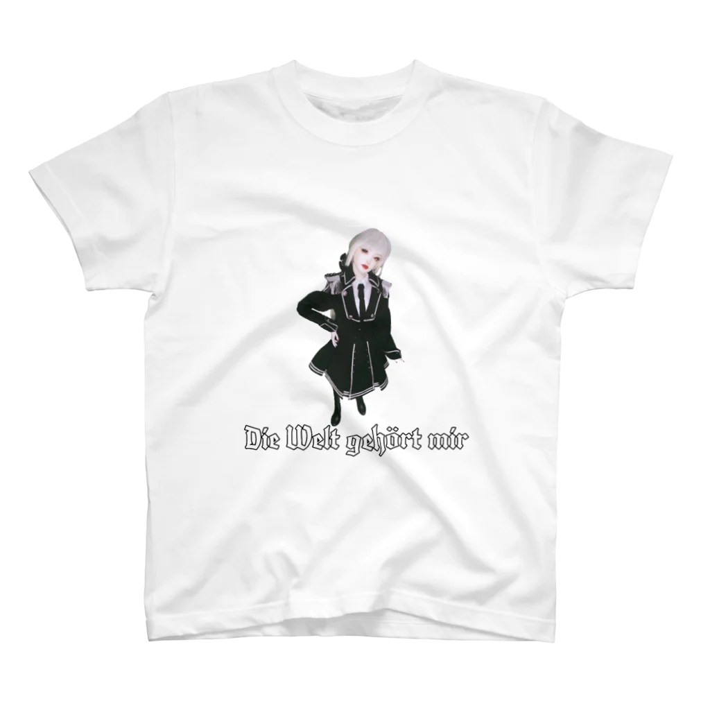 Valkyrie Arsenal（doll・かわいいアイテム)のMyDoll02：マルガレーテ(軍服ver) スタンダードTシャツ