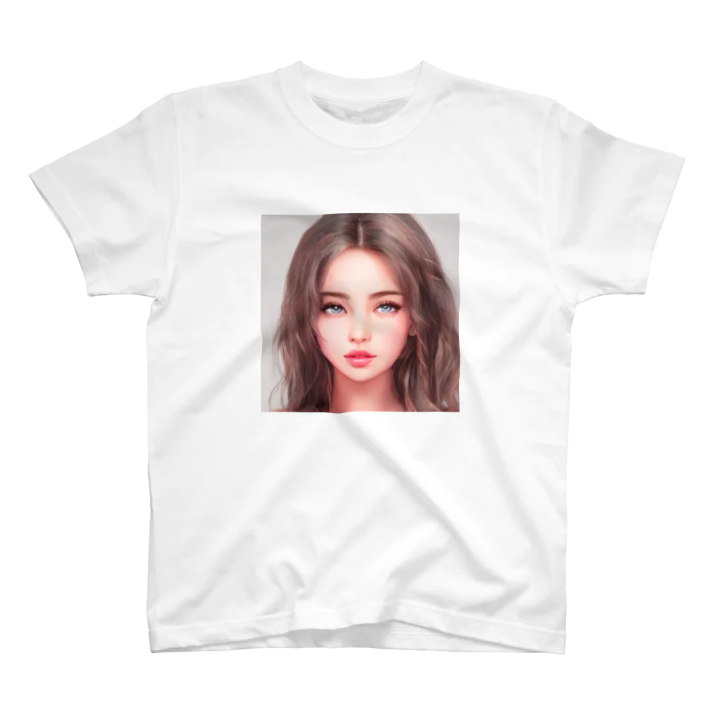 CryptoArtholic BRANDのCrypto Girl School #049 Regular Fit T-Shirt