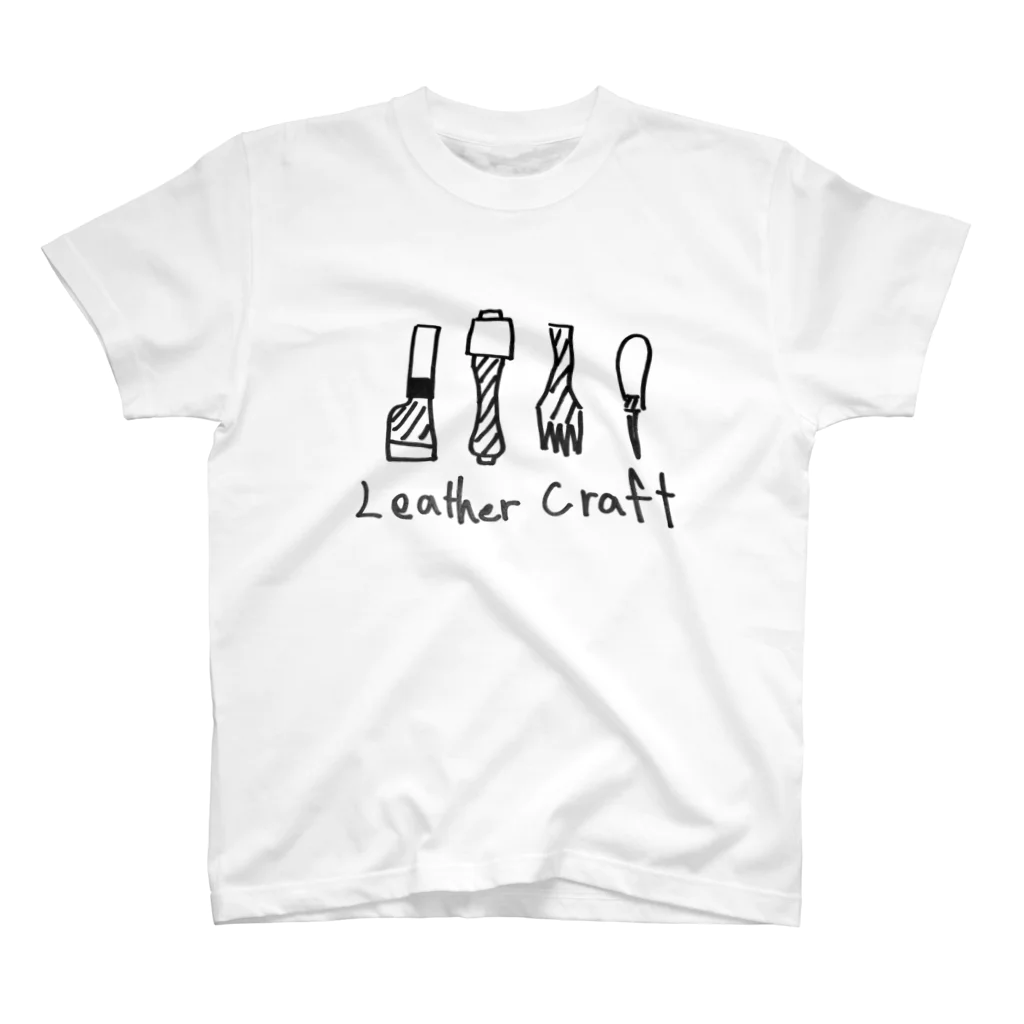 CUSTHのLeatherCraft スタンダードTシャツ