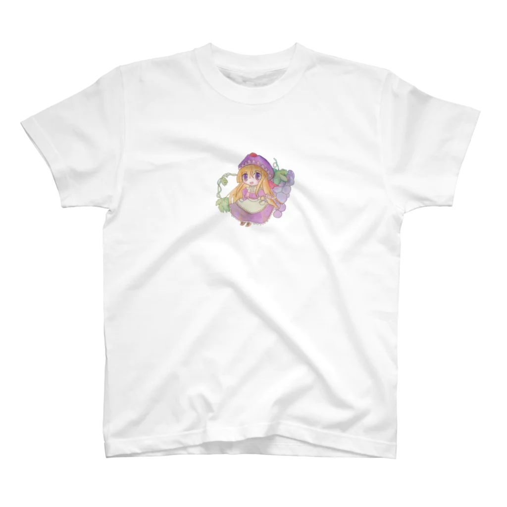 ＊天使の棲む森＊SUZURI店の葡萄ちゃん スタンダードTシャツ