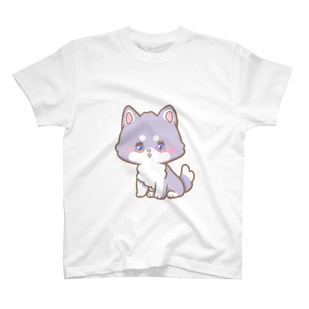 s.h＊のハスキーちゃん スタンダードTシャツ